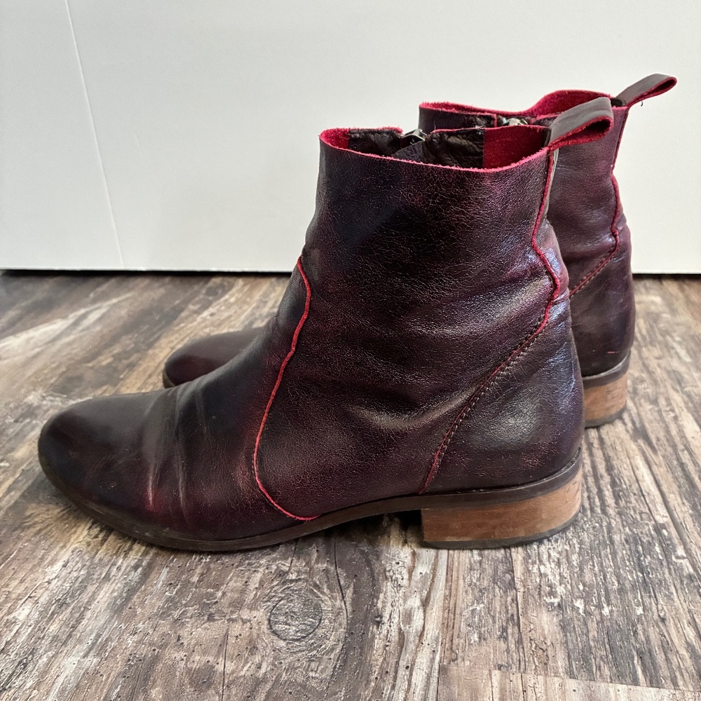 Women's L'Intervalle leather boots
